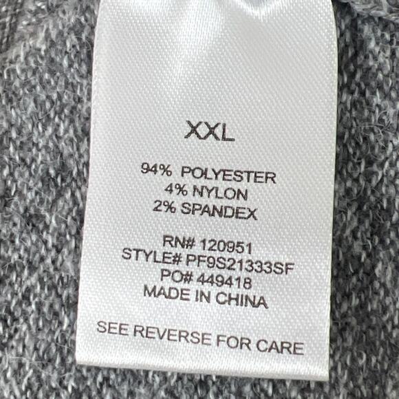 Pinque Design Studios Rust Stone Color-block Sweater Rolled Hem Size XXL NWT - Picture 8 of 9